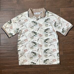 American Summer fishing big bass polo